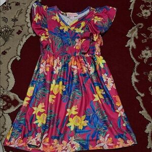 Tommy Bahama Pink Floral Kids Dress